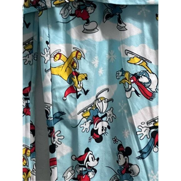 Disney 100 Mickey Mouse & Friends Matching Family 2pc Pajama skiing M Holiday - Picture 2 of 6
